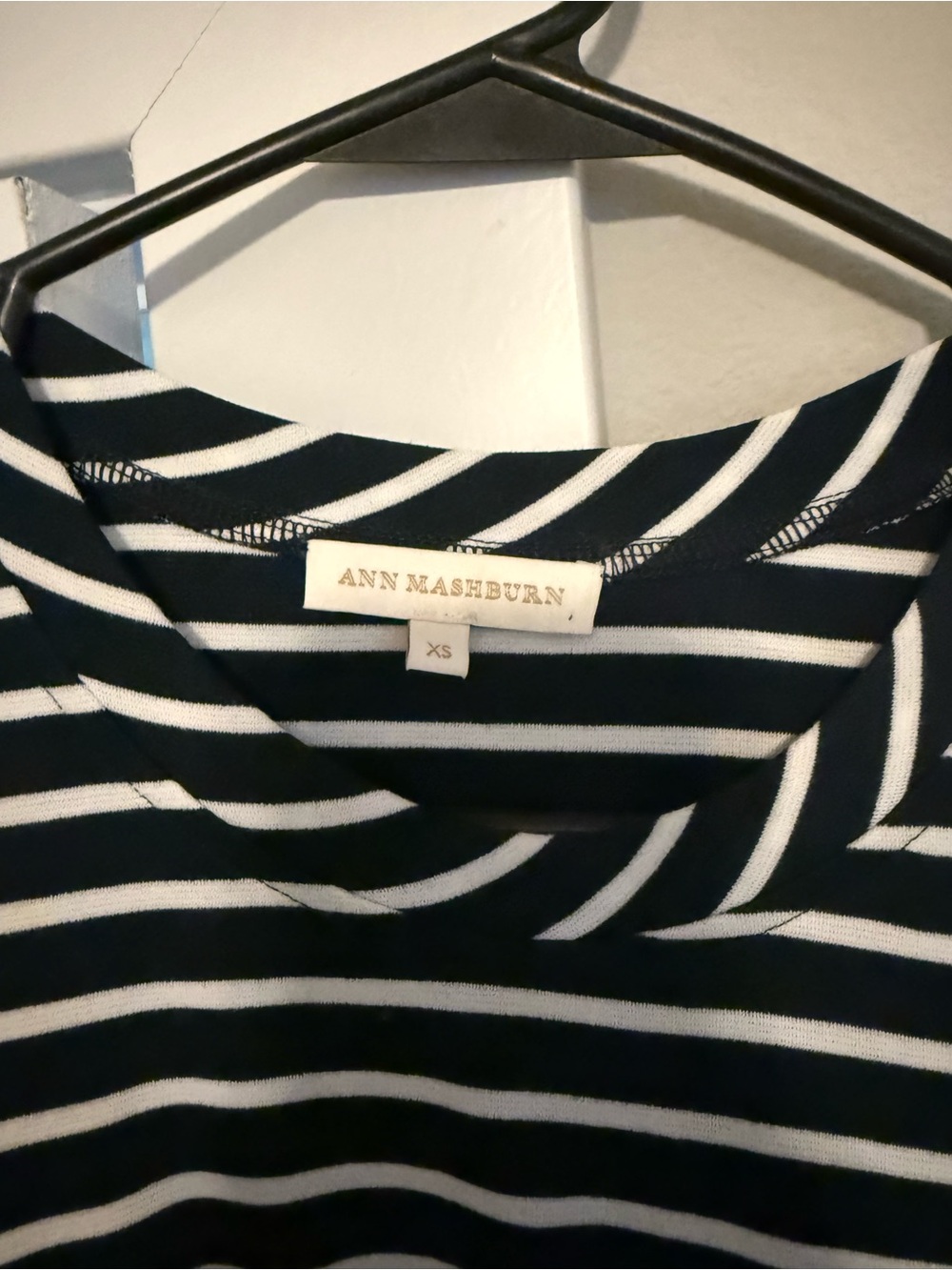 ANN MASHBURN Striped Midi Dress - Picture 2 of 4